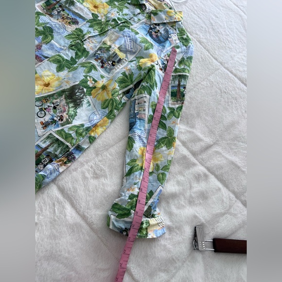 Tommy Bahama x Disney Coastalina 100% Linen Postcard to Paradise Dress size M - Picture 13 of 13